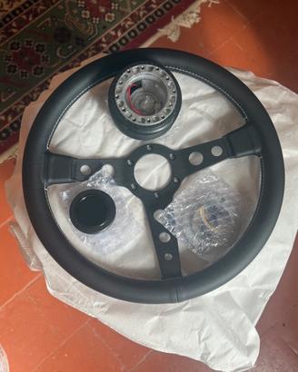 Volante in pelle e mozzo per suzuki samurai vitara