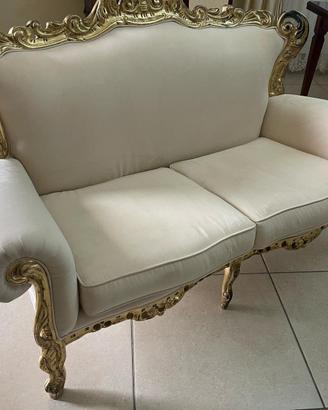 coppia divani stile barocco
