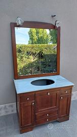 Mobile bagno + lavandino + specchio