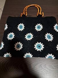 Borsa artigianale in cotone