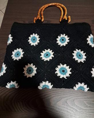 Borsa artigianale in cotone