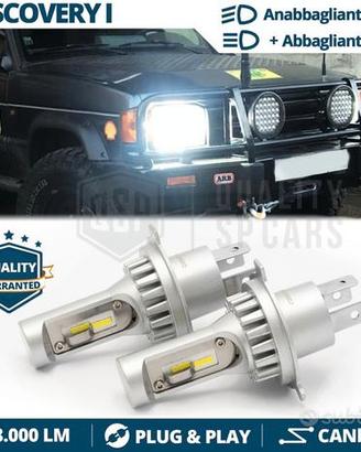 LAMPADINE LED H4 Per LAND ROVER DISCOVERY 1 6500K