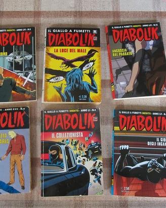 Diabolik - 51 riviste - giallo a fumetti