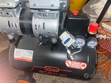 Compressore silenziato 25lt