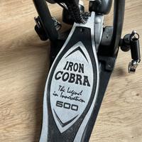 TAMA - Iron Cobra HP600 doppio pedale con custodia