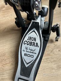 TAMA - Iron Cobra HP600 doppio pedale con custodia