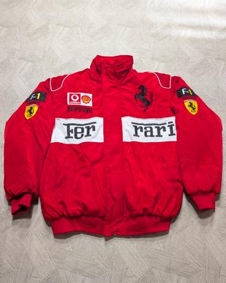 giacca Ferrari F1 racing vintage y2k rossa tg.M