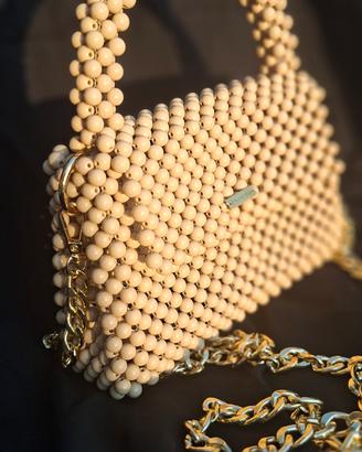 borsa con perline