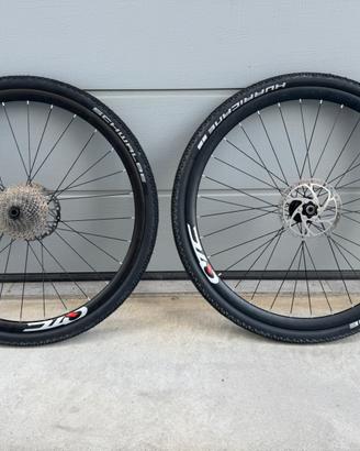 Cerchi bicicletta gravel QTC pari al nuovo