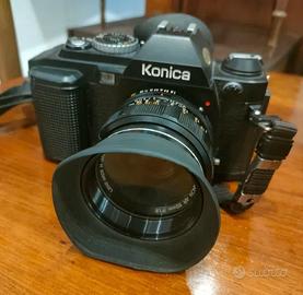 Fotocamera Konica FS-1 con obiettivo Hexanon