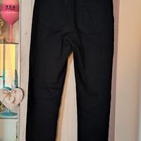 jeans neri bambino taglia 10/11 vita regolabile 