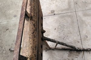 Gruetta attacco al sollevamento trattore