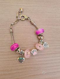 Bracciale 9 charm con zampa