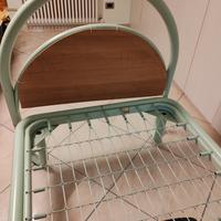 letto smontabile con testiera senza materasso