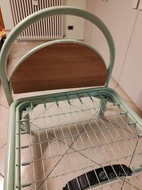 letto smontabile con testiera senza materasso