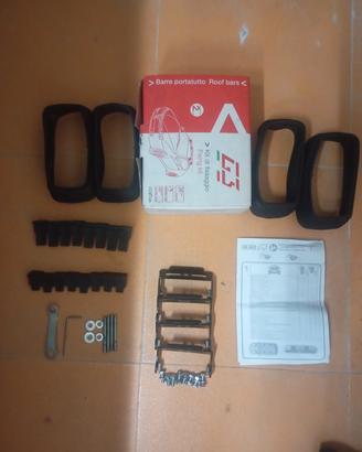 Barre portatutto  G3  + kit  fissaggio 68.003