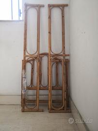 letto singolo in bambù. cell 3760746302 