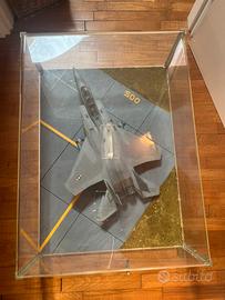 Modellino F-15 Eagle USAF in teca