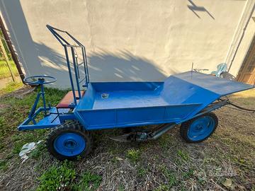 Motocarriola agricola + falciatrice scomponibile