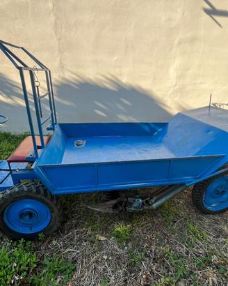 Motocarriola agricola + falciatrice scomponibile