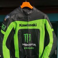 giacca moto kawasaki