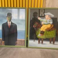 Quadro stampa olio poster design vintage decoro