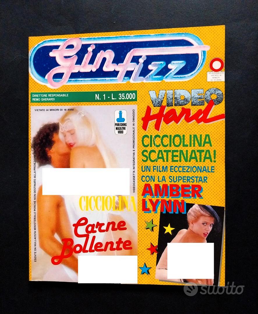 GIN FIZZ VIDEO HARD n. 1 - COVER CICCIOLINA - Libri e Riviste In vendita a  Roma