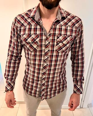 Camicia a quadri Nuvolari