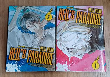 hell's paradise manga volume 1 e 2 