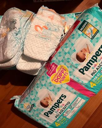 Pannolini Pampers Baby-dry taglia 4