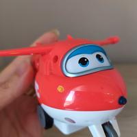 Aereo Super Wings - Aereo rosso Jett giocattolo