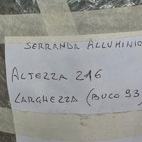 Tapparella in alluminio