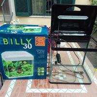 🐟 Acquario 30 litri Blubios Billy con filtro e LE