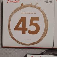 Corde per basso acustico Fender