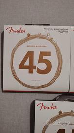 Corde per basso acustico Fender