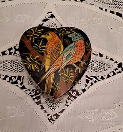 scatolina vintage dipinta