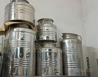 Contenitori acciaio usati