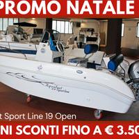 Aquabat Sport Line 19 Open + Honda 40 CV