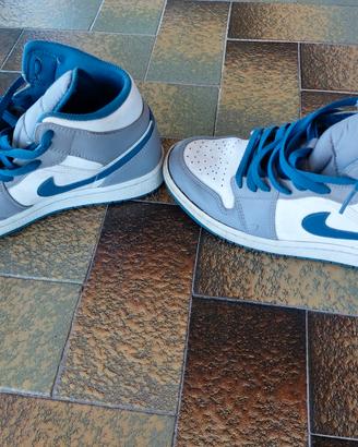 Originali nike Jordan 1 Mid true blue 41