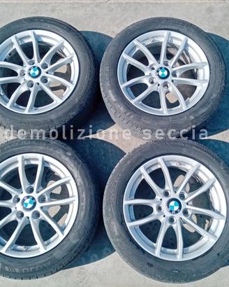 4 cerchi e gomme bmw serie 1 f20 16° ORIGINALI usa