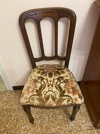 Coppia sedie antiche