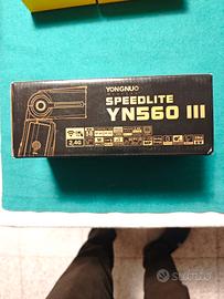 Flash  Yougnuo  Speed lite YN560 III NG 58