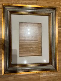 Vecchie cornici quadri con vetro