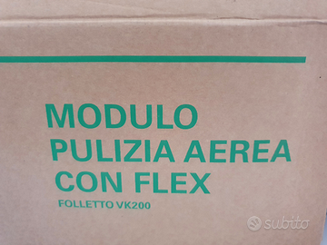 Modulo pulizia aerea con Flex Vorwerk