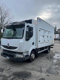 Renault midlum frigo doppia temperatura con sponda