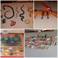 Giochi animali vari in plastica per bambini