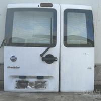 Fiat Doblo porte di carico dx + sx vetrate 2006