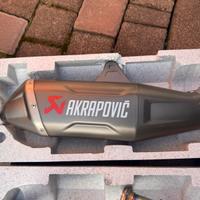 Akrapovic full titanio completa x crf 250 cc honda