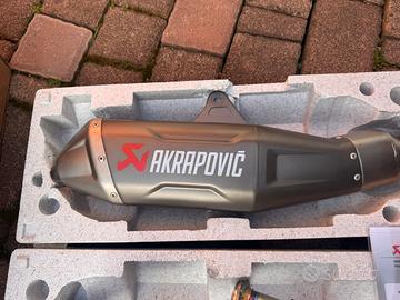 Akrapovic full titanio completa x crf 250 cc honda