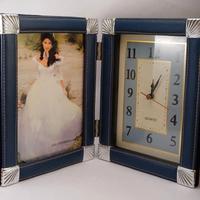 Portafoto 13x18cm / Orologio al quarzo da tavolo
